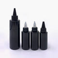 Hot Selling 50ml 100ml 250ml Squeeze Pet Plastic Dropper Bottle With Twist Cap for Ink Hair Oil
