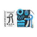Hand Grip Power Strength Workout Kit Grip Resistance Hand Gripper Finger Exerciser Stretcher Grip Set