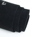 Suede Microfiber Leather Black Fabric for Shoes Bags Luggage Belt-Double Sided Soft Velvet Elastic & Quick-Dry Football Use