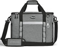 Large Capacity Soft Cooler Bag Made of Durable Polyester Food Wine Custom Logo Picnics Waterproof Insulated Lunch Bag