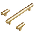 Hot Sale Modern Furniture Cupboard Closet Drawer Brushed Brass Cabinet Handles Copper
