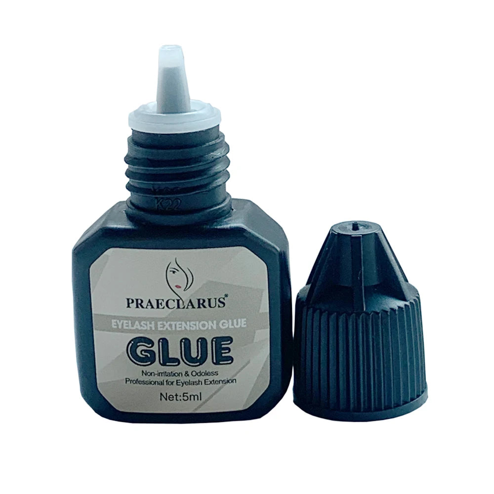 Ready to Ship Lash Artist Professional Use Lash Glue Long Last 1 Sec Best Eyelash Extension Glue Black Fast Drying 45days 20pcs