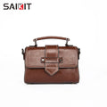 New Designer Wholesale Bolsos De Marca Oil Wax Cowhide Leather Hand Bags Ladies Tote Bags Crossbody Women Handbags