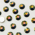 China Beautiful Montana AB Decoration Crystal Flat Back Non Hotfix Nail Art Rhinestone