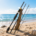 High Carbon Fiber 4 Section Travel Fishing Rod 1.8m 2.1m 2.4 m