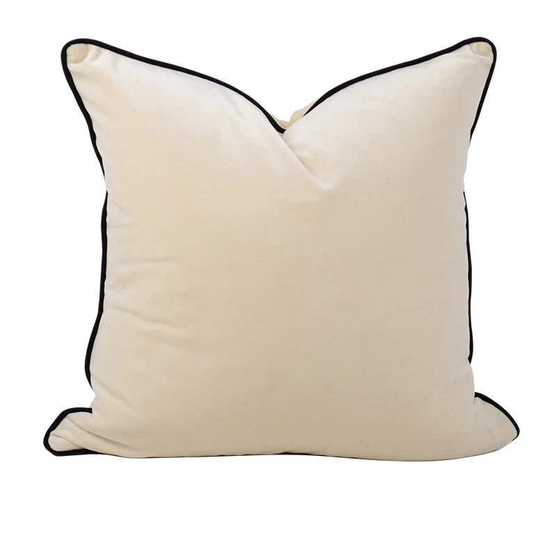 Hot Selling Cheap Plain Color Solid Design Best Quality Velvet Throw Pillow Covers