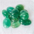 Wholesale Gemstone Natural Crystal  Palm Stone Green Fluorite Palm Stone for Decoration