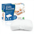 Kingworth Comfortable Leg Side Sleepers Memory Foam Knee Pillow With Strap for Sleeping