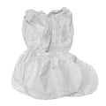 Allesd 40x50cm CleanRoom White Disposable PP+PE Coated Elastic Strap Shoe Sleeve