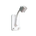Universal Adjustable Traceless Shower Head Holder Waterproof Plastic Wall-mounted Shelf with Durable Base