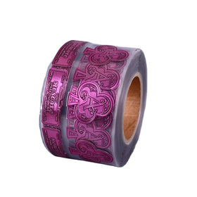 Private Brand Name Wholesale Customizable Embossed Aluminum Foil Paper Adhesive Sticker for Wine Beer-Waterproof Eco-friendly