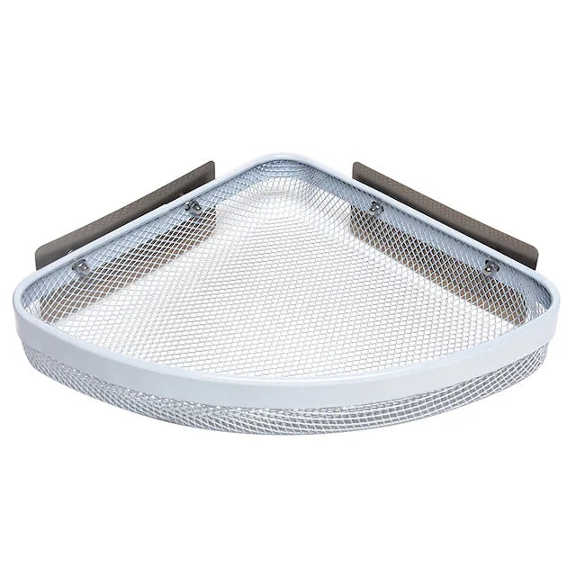 Shower Shelf Premium Quality Blue Wall Mount Corner Basket Storage Shelf Triangle Shower Shelf