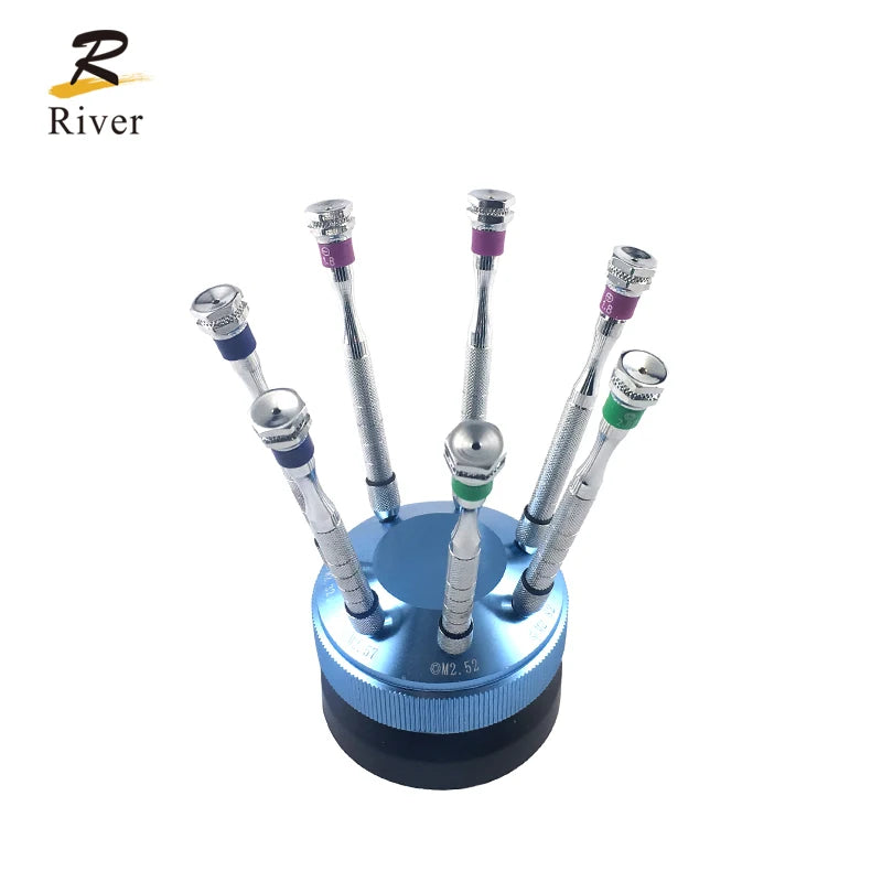 Glasses Tools 7 Pieces Screwdriver Set Glasses Repair Kit Eyewear Accessories for Optical Shop