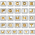 Low MOQ Trendy Italian Charms Bracelet 26 English A-Z Letter Name Custom DIY Jewelry Making Gift Hand Bangle Chain Jewelry