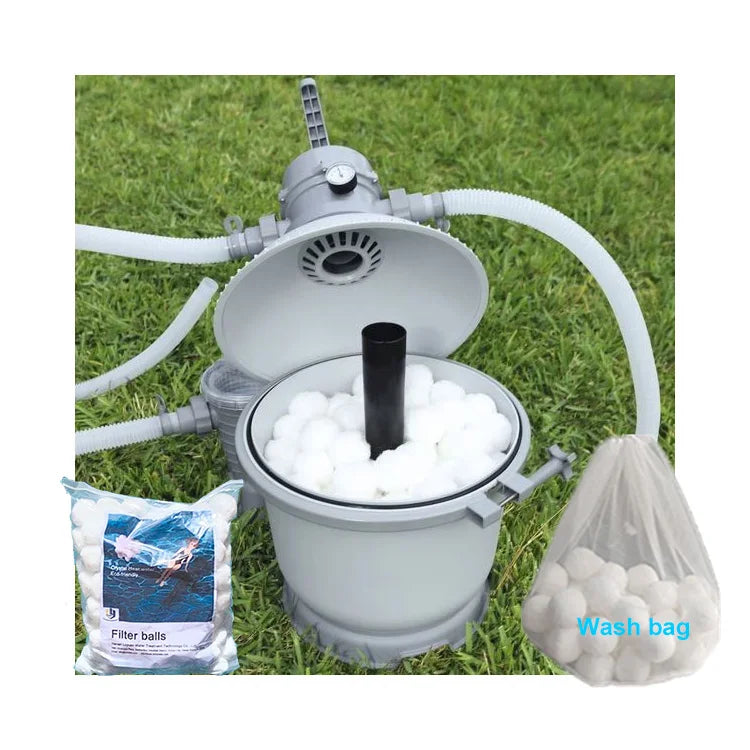 Replace Sand Bio Fiber Balls Polyester Fiber Ball Filter Media  Pool Filter Ball for Swimming Pool Sand Filters