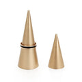 Fashion INS Simple cone design metal rings jewelry display props for jewellery shop
