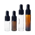 5ml 10ml Amber/clear Thick Glass Dropper Bottle for Essential Oil/perfume