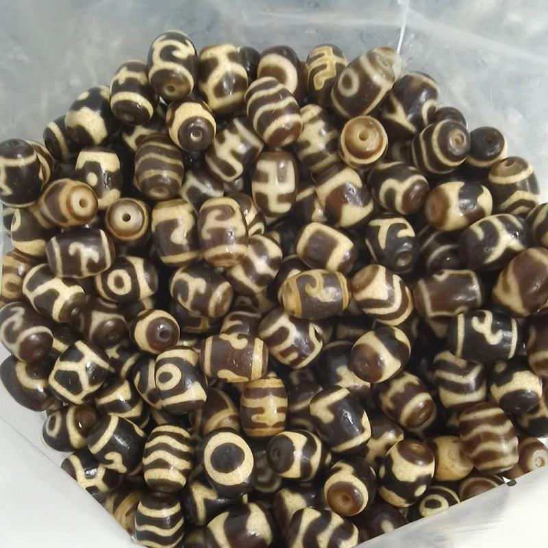 Chinese Shopping Platform Mini Mixed Design AAA Grade Ancient Agate Beads for Jewelry Making