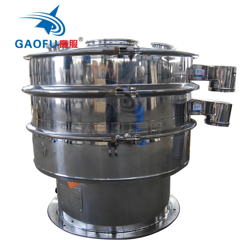 Alloy Powder Screening Impurity Removal Vibration Sifter High Precision Rotary Vibrating Screen