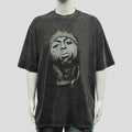 Custom Logo Wholesale Men Cotton Acid Wash T Shirts Heavyweight Screen Printing T Shirt Graphics Oversized T-Shirt