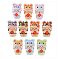 Wholesale Personalized Ornaments Resin Tabletop Animals Cute Figurines Mini Chinese New Year Decor 3D Lucky cat Cartoon Figurine