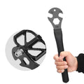 RIDERACE Bicycle Pedal Wrench Extra Long Handle MTB Road Mountain Bike Pedals Install Removal Replace Repair Tool Spanner 15mm
