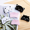 MIO Cute Cartoon Cat Hair Claw Shark Clip 6/5.5cm Two Size Acrylic Hair Claws Clips Cat Shape Hair Accessories Claw Clips