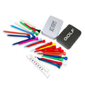 Golf Tee Custom Logo Printing Gift Tin Box Pack Bamboo Wood Tees 70mm Fast Delivery Small Order Acceptable