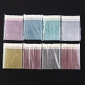 Disposable Glitter Eyelash Extension Cleaning Brushes Crystal Micro Lip Gloss Applicator Shining Cleaner Makeup Tools
