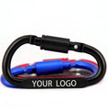 Baichao 8D Shaped Durable Aluminum Alloy Locking Flat Key Chain Quick Link Carabiner
