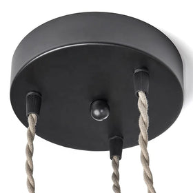 Large Ceiling Rose Pendant Kit Round Multi Hole Hanging Lamp Plate Rectangle Custom Ceiling Light Canopy for Chandelier