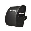 Chair Lumbar Lower Back Pain Pillow Car Waist Support Cushion Premier Quality Memory Foam Custom Removable Washable 100%