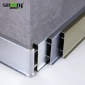 Beautiful Colors Architectural Skirting Board Aluminium Profile Architectural Skirting Board Wall Skirting Board Protectors