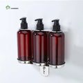 280 ml Wall Mounted Metal Foam Double Liquid Hand Soap Dispenser for Bathroom Hotel