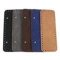 Long Bottom Pu Leather for DIY Knitted Handbag Shoulder Bag Knitting Bags Handbag Crossbody Crochet Bag Bottom28*10cm