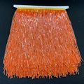 5.5 Yards Long Beaded Fringe by the Yard Dangling Silver Bugle Bead Fringe Black Beaded Tassel Fringe Trim for Dance