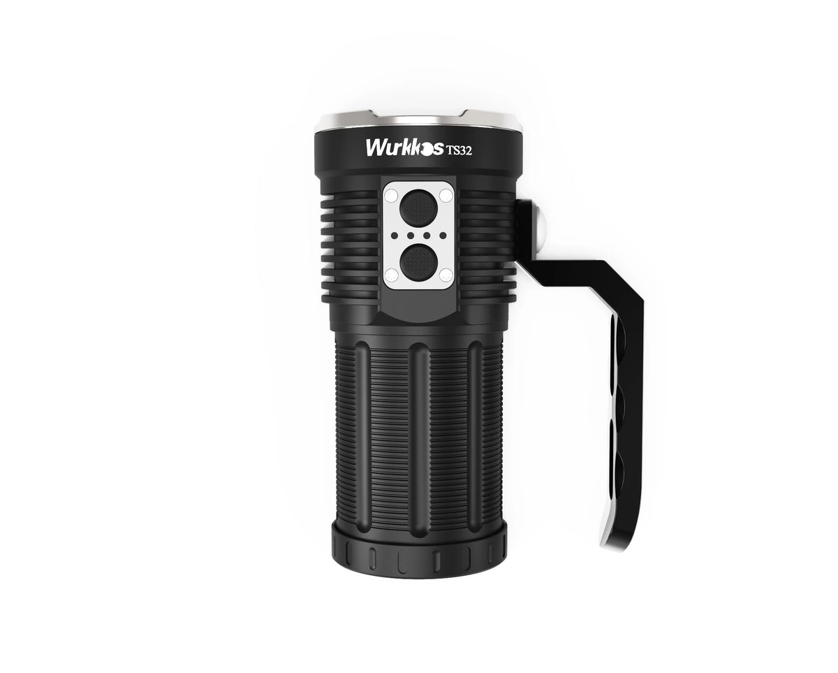 15000lm Long Throwing Outdoor Strong Rechargeable LED Flashlight Waterproof Light With Power Bank Function
