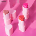 Hot Selling Heart Shaped Rouge Stick Blusher Lipstick Natural Contouring Stick