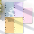 A5/A6 Planner Monthly Weekly Diary Paper Insert Refill Binder Journal NoteBook Organiser Blank/Ruled/Grid