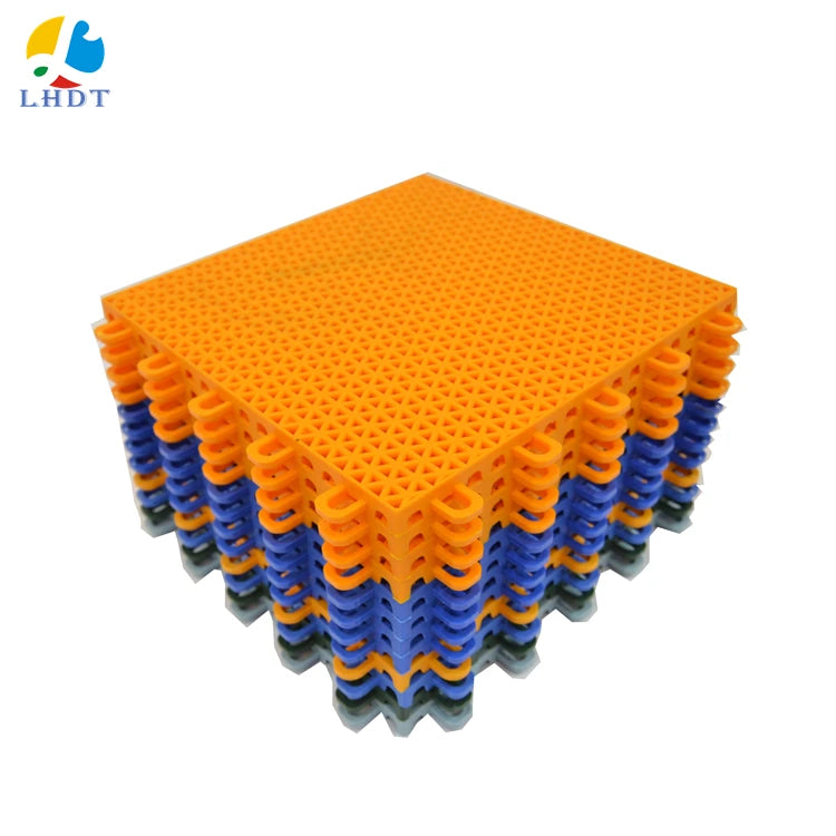 PP Interlocking Futsal Flooring Tile for Outdoor and Indoor Customized Court with Lines