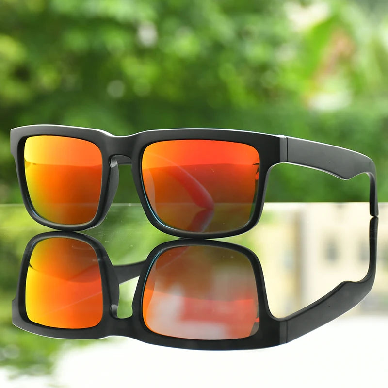 China Factory Cheap Classic Sport Glasses Custom logo Men square Sunglasses Polarized Sunglasses