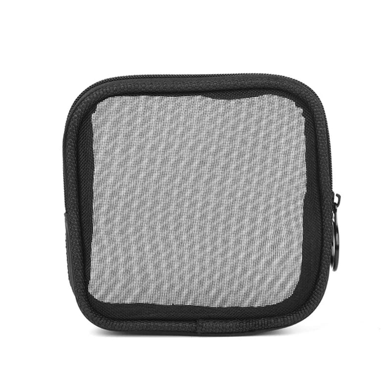 Transparent Standing Pouch Portable Shaving Washing Kits Organizer Personal Care Trip Case Mesh Travel Toiletry Bag