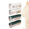 Modern Wall-Mounted Storage Rack Punch-Free PET Plastic Rectangle Design for Organizing Underwear Socks Sundries