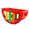 Airtight Inflatable Shark Viking Seesaw Games Aquatic Totters Sport Waddle Roly Poly-Inflatable Castle for Fun