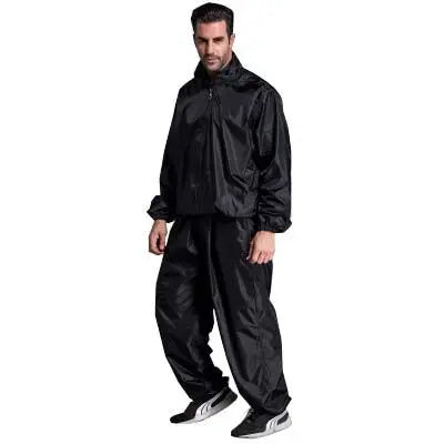Men's Clothes Sweat Sauna Sweater Fitness Jump Hold Suit Dance Practice Sports Running Fitness Fat Burning Weight Loose Set