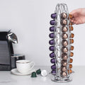 Metal Coffee Rack Rotating Display Stand Coat Store Counter OEM ODM Design Iron for Supermarket Beverage