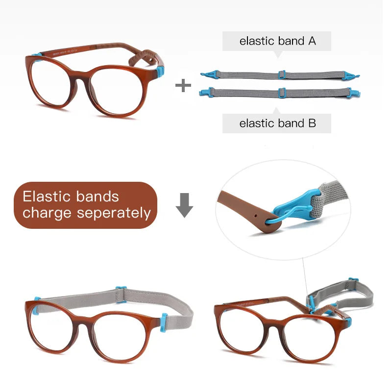 Glasses for Kids Anti Blue Light Uv 400 Lentes Glasses Frame Eyeglasses Reading Kids Children'S Glasses