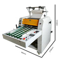 Factory Price Automatic Cutting 490mm to 720mm Laminator Heating Tape Paper Table Laminating Machine