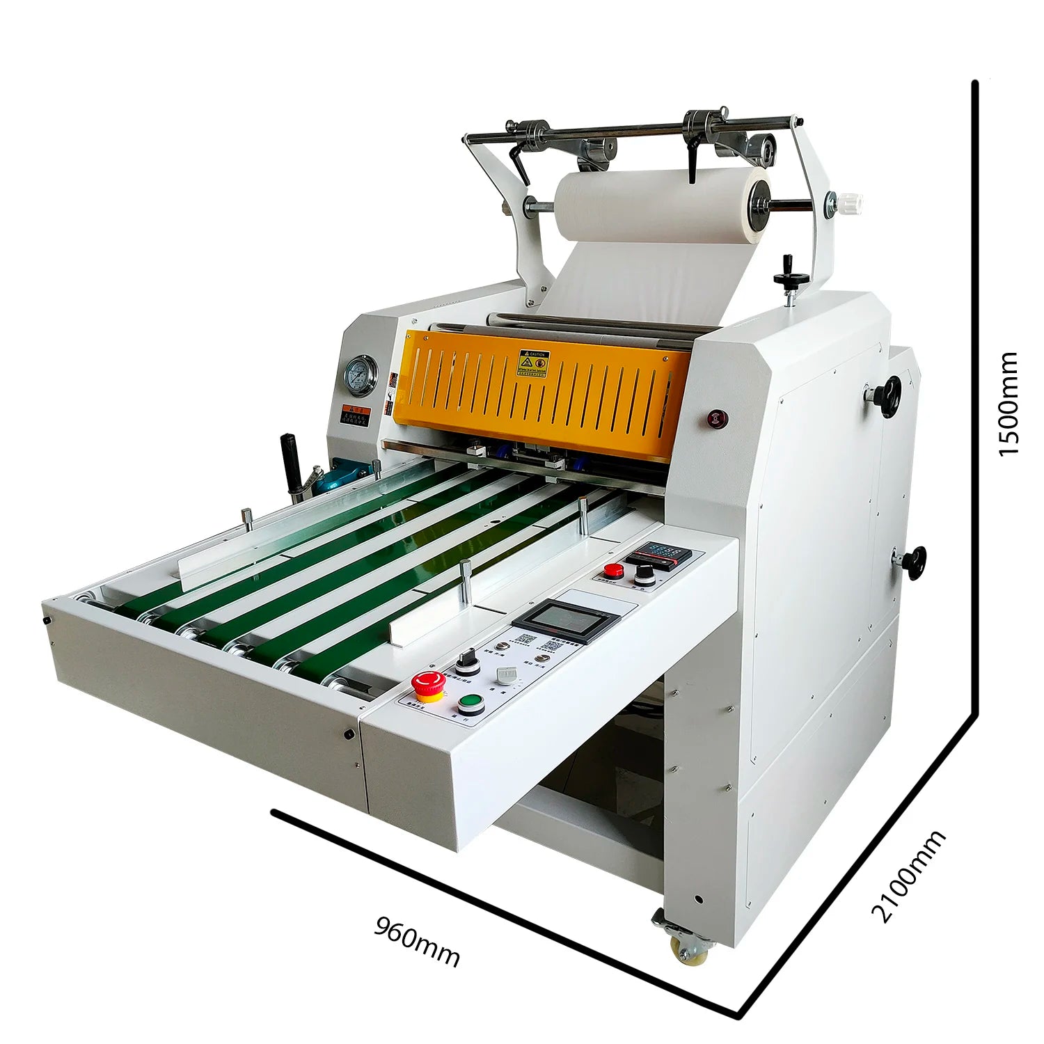 Factory Price Automatic Cutting 490mm to 720mm Laminator Heating Tape Paper Table Laminating Machine