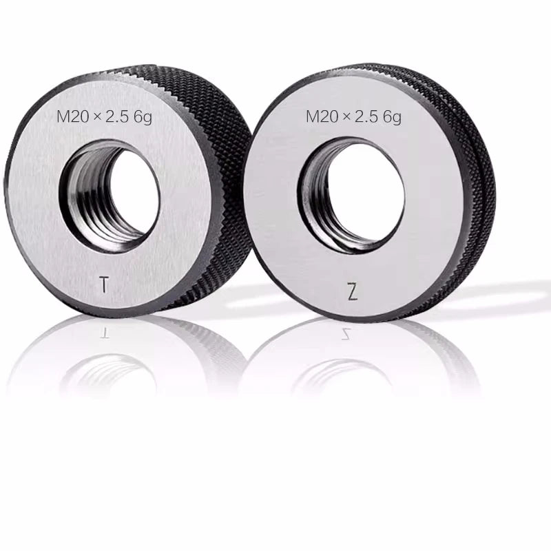 Go and No Go CNC Thread Ring Detection Tool Metric G NPT BSP UN UNF High Precision Glossy Finish Thread Ring Detection Tool